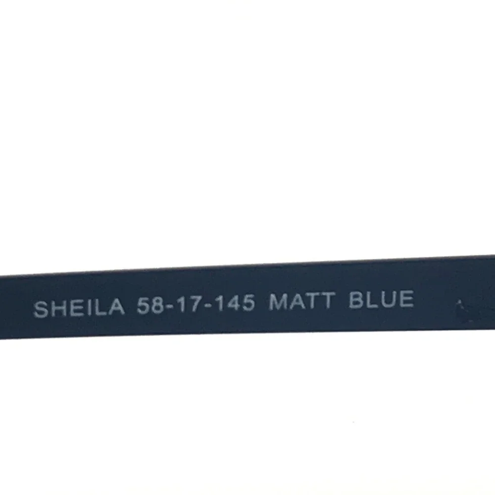 Chic Eyewear Eyeglasses Frames SHEILA MATT BLUE Square Full Rim 58-17-145